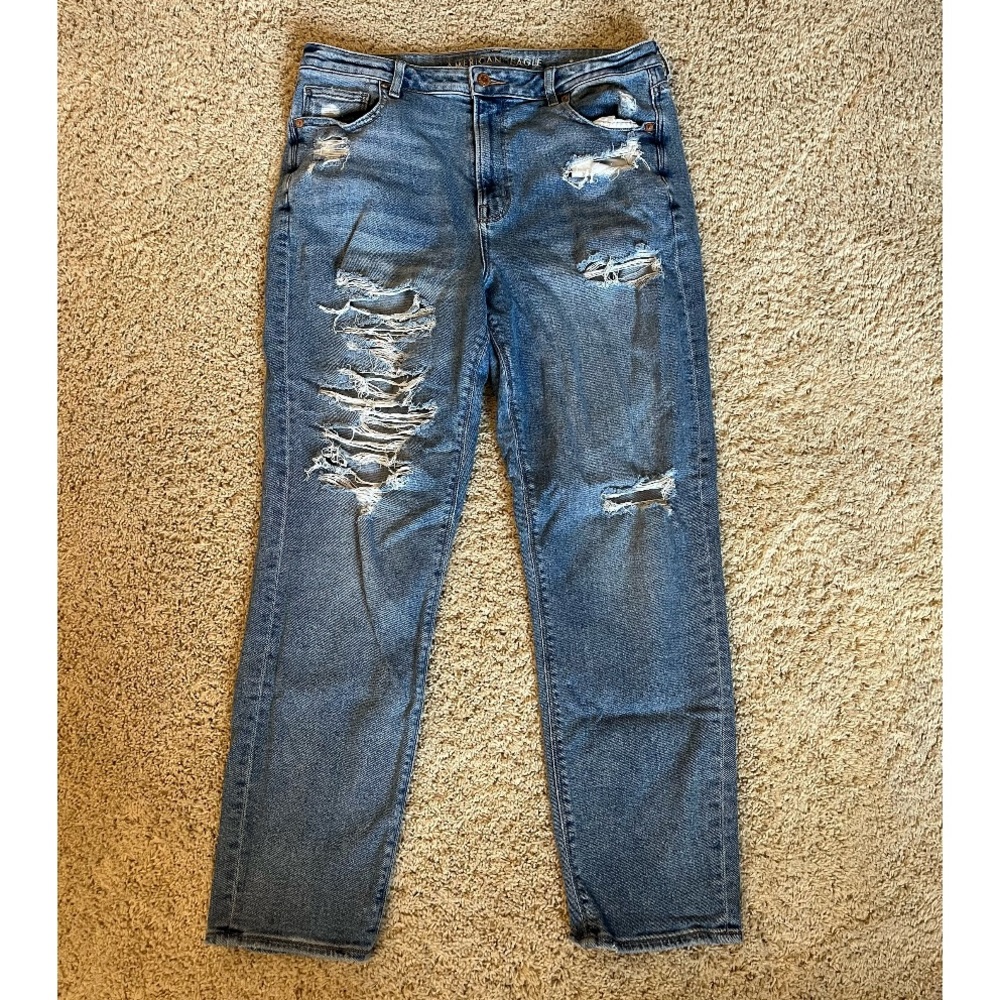 american eagle mom jean